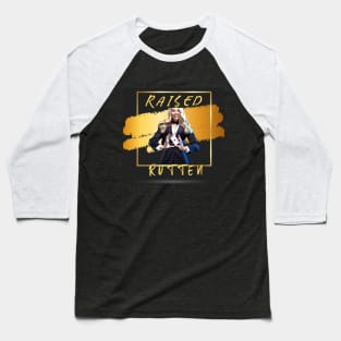 Raised Rotten (Tuxedo Girl doing card trick) Baseball T-Shirt